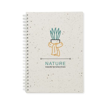 SEED RING - Taccuino A5 con copertina in ca
