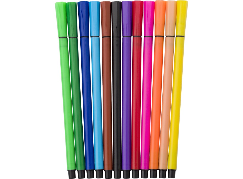 Set 12 pennarelli ad acqua Evan