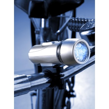 Set 2 luci da bicicletta, in ABS Jordy