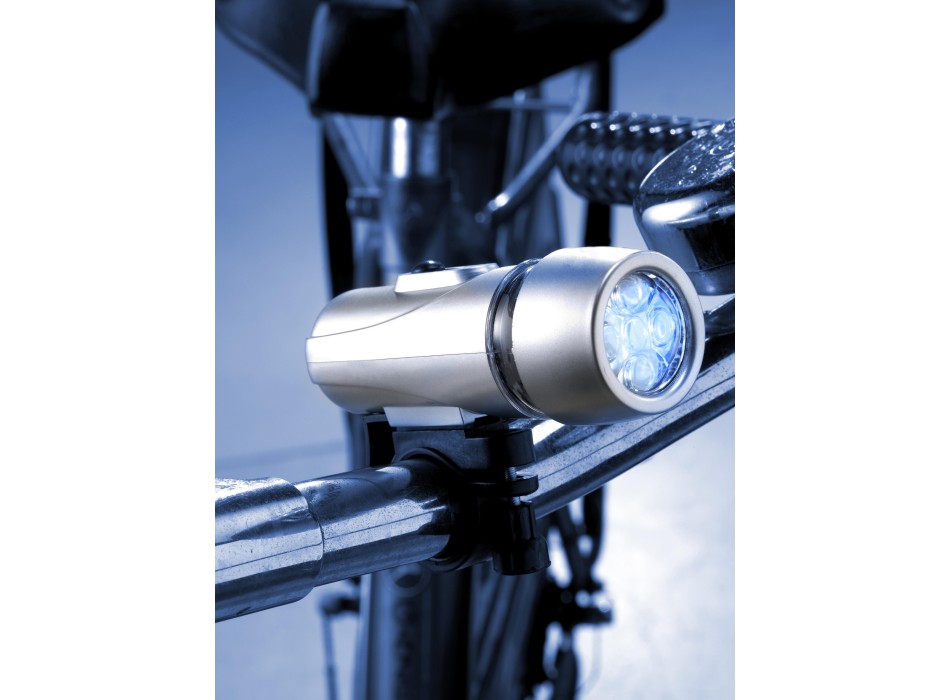 Set 2 luci da bicicletta, in ABS Jordy