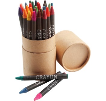 Set 30 colori a cera in cartone Gabrielle