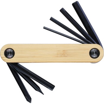Set 7 utensili in acciaio e carbonio Edna