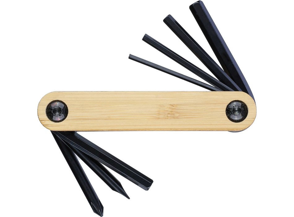 Set 7 utensili in acciaio e carbonio Edna