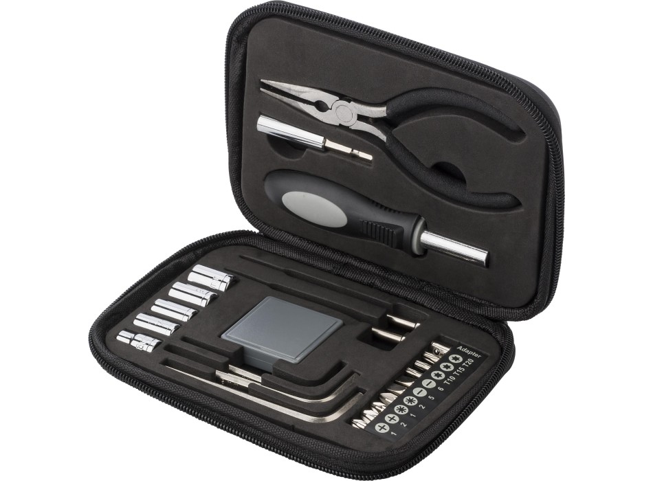 Set attrezzi 24 pezzi, custodia in PU Lani