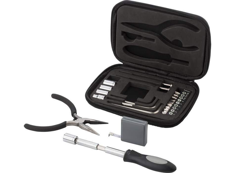 Set attrezzi 24 pezzi, custodia in PU Lani