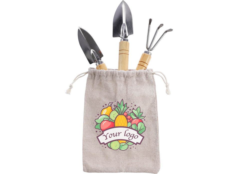 Set attrezzi da giardino in legno Jeanette