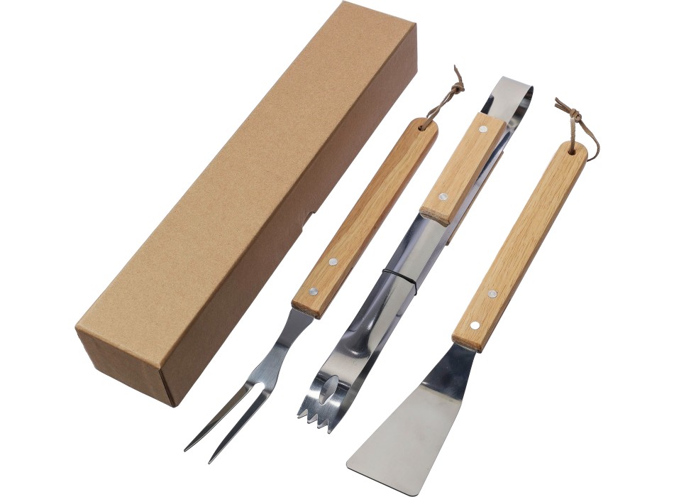 Set barbecue in acciaio inox Kaitlyn