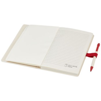 Set blocco note formato A5 e penna a sfera Dairy Dream realizzati con cartoni del latte riciclati