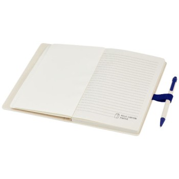 Set blocco note formato A5 e penna a sfera Dairy Dream realizzati con cartoni del latte riciclati