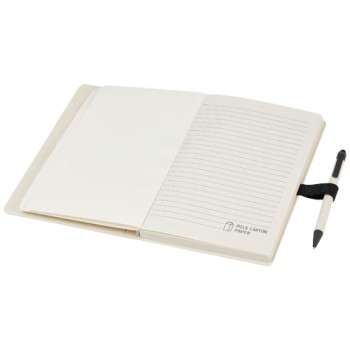 Set blocco note formato A5 e penna a sfera Dairy Dream realizzati con cartoni del latte riciclati