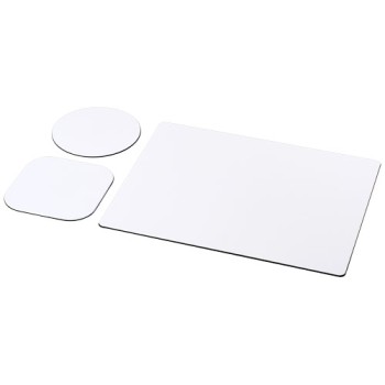 Set Brite-Mat® 1 con tappetino per mouse e sottobicchieri