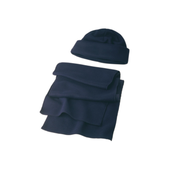 Set cappello e sciarpa in pile 200gr/m²