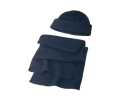 Set cappello e sciarpa in pile 200gr/m²