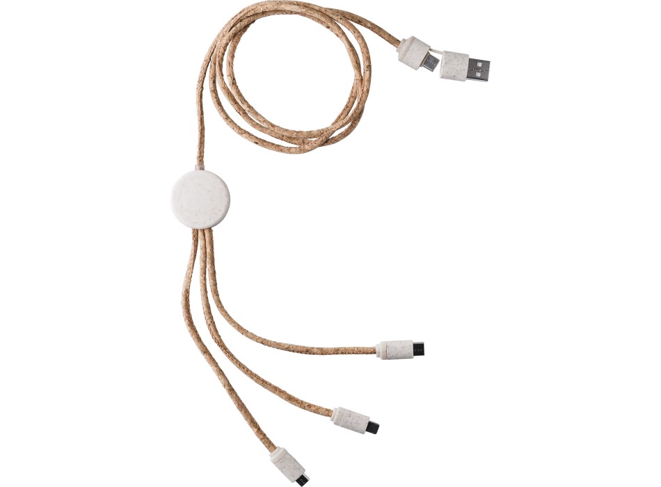 Set cavi per la ricarica in acciaio inox Gemma