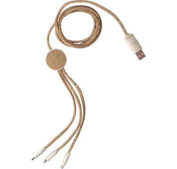 Set cavi per la ricarica in acciaio inox Gemma