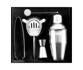 Set cocktail 5 accessori, in acciaio inox