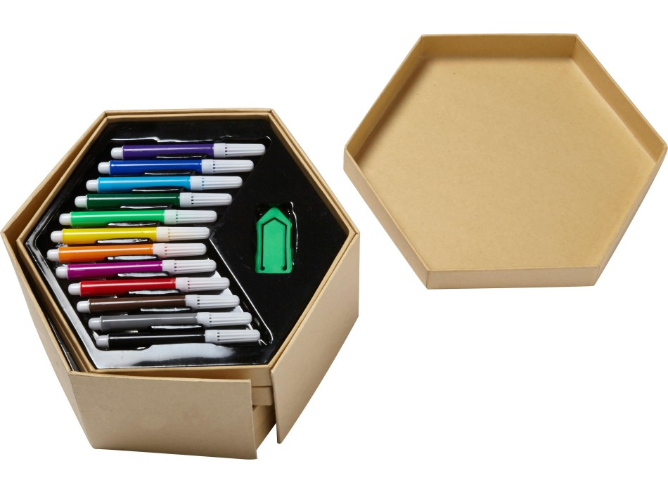 Set d'arte in cartone Kenji