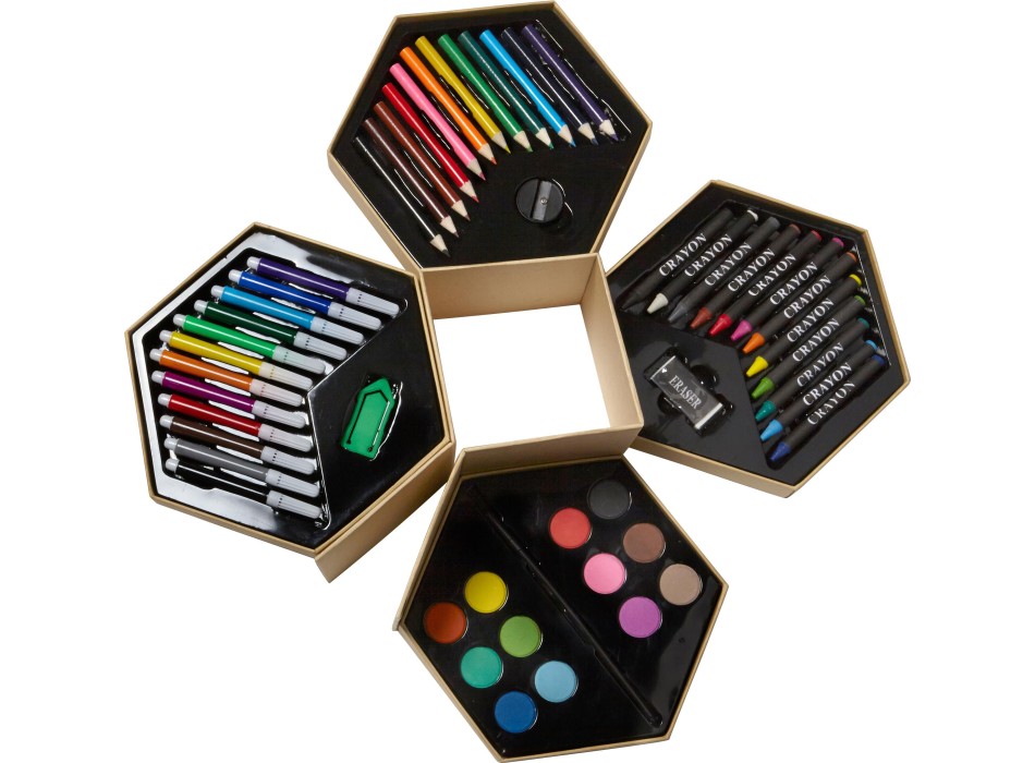 Set d'arte in cartone Kenji