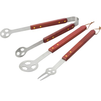 Set da barbecue calcio in nylon 600 D Christina