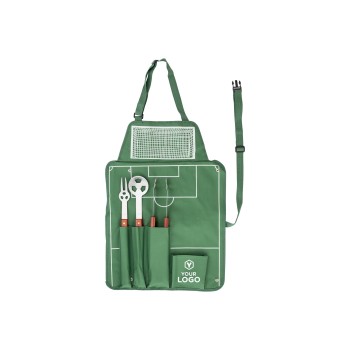 Set da barbecue calcio in nylon 600 D Christina