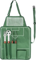 Set da barbecue calcio, 4 elementi, include grembiule in nylon 600 D