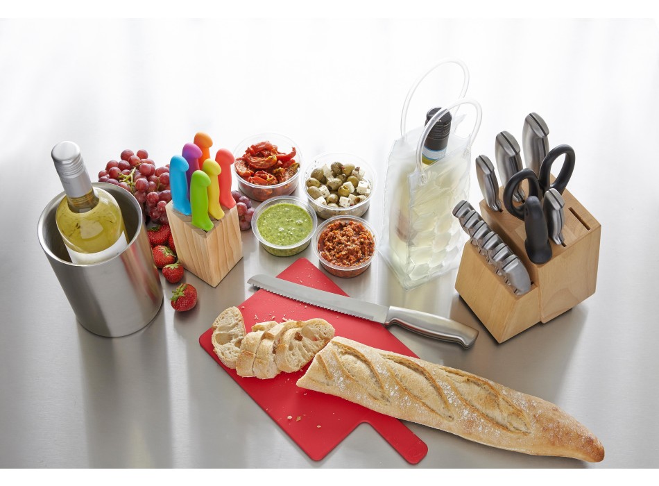 Set da cucina 14 elementi in acciaio inox Lucille