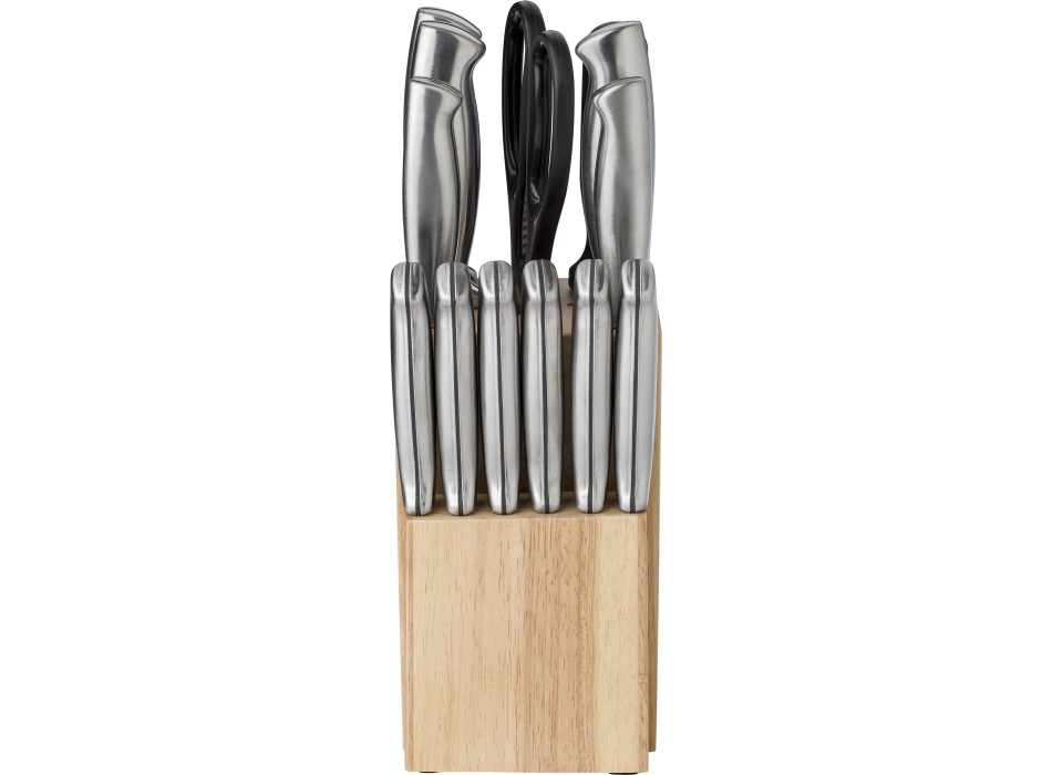 Set da cucina 14 elementi in acciaio inox Lucille