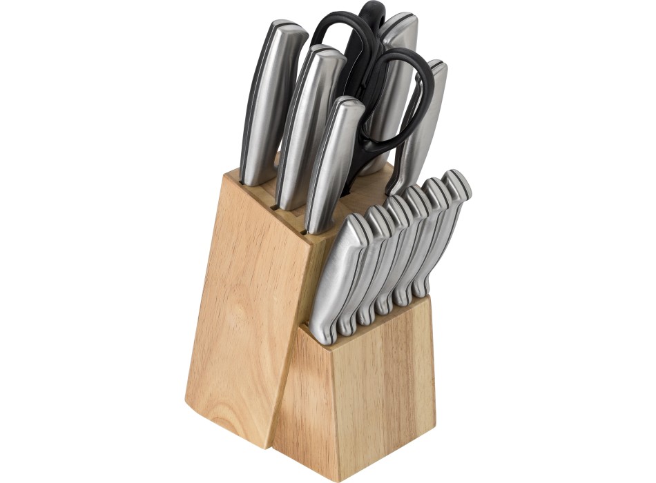 Set da cucina 14 elementi in acciaio inox Lucille