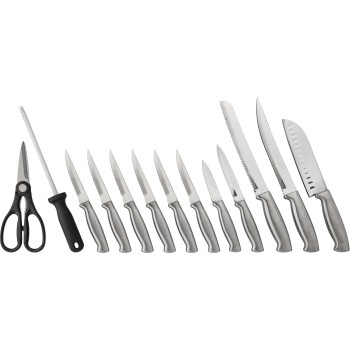 Set da cucina 14 elementi in acciaio inox Lucille