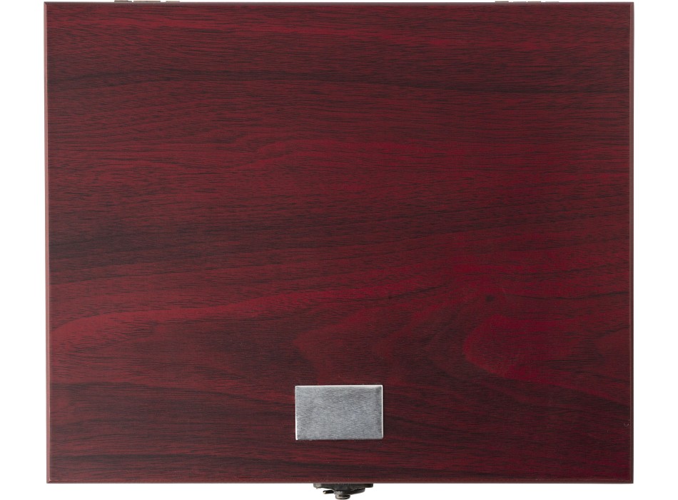 Set da vino, 9 accessori in acciaio inox Emil