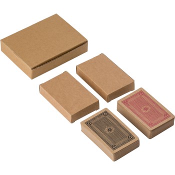 Set di 2 mazzi di carte da gioco in carta riciclata Arwen