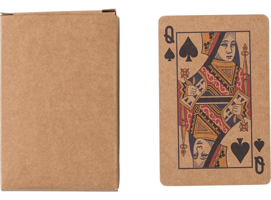 Set di 2 mazzi di carte da gioco in carta riciclata Arwen
