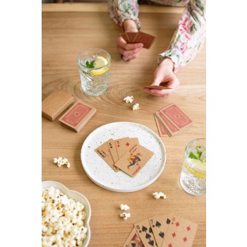 Set di 2 mazzi di carte da gioco in carta riciclata Arwen