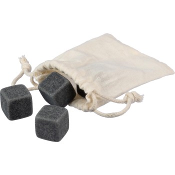 Set di 4 cubetti in pietra naturale riutilizzabili Jens