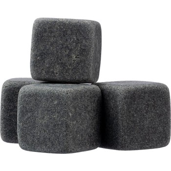 Set di 4 cubetti in pietra naturale riutilizzabili Jens