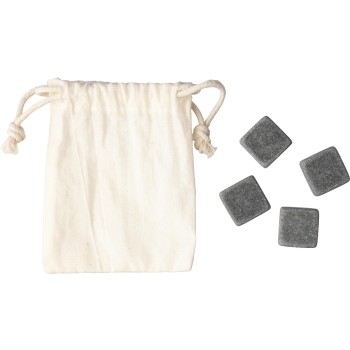 Set di 4 cubetti in pietra naturale riutilizzabili Jens