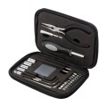 Set attrezzi 24 pezzi, custodia in pelle