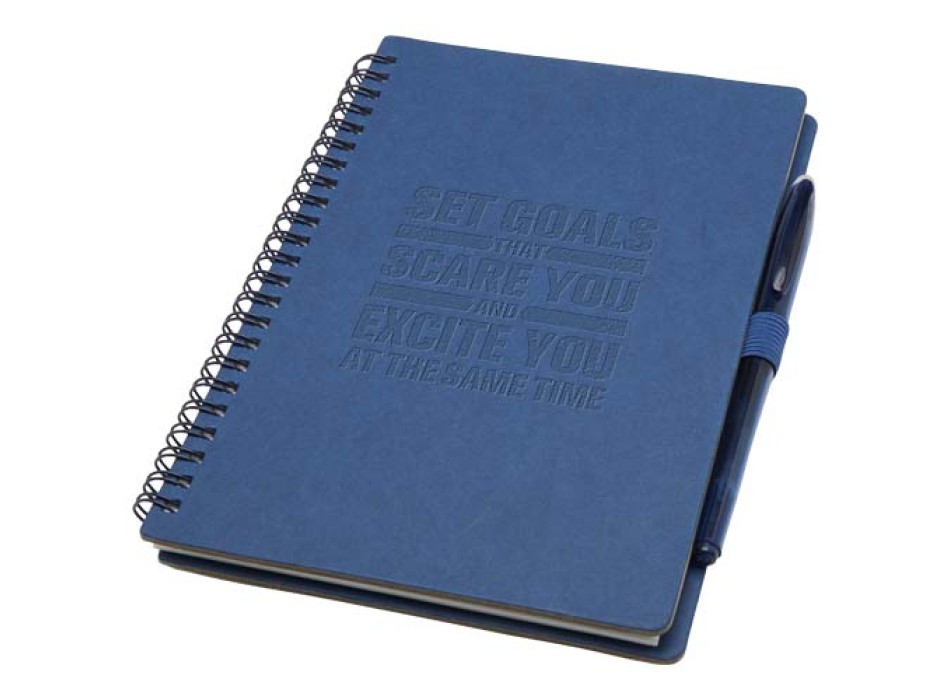 Set di blocco note con copertina rigida e penna Slate