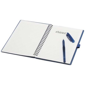 Set di blocco note con copertina rigida e penna Slate