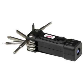 Set di cacciaviti 8 in 1 con torcia in plastica riciclata RCS Octo