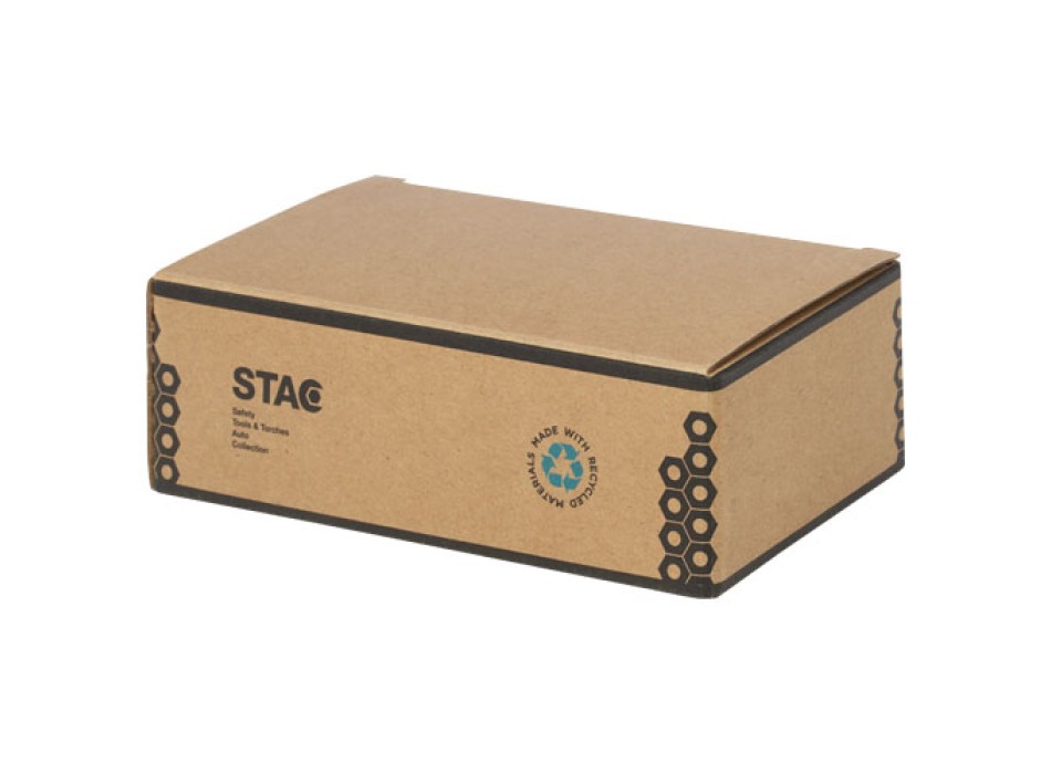 Set di cacciaviti 8 in 1 con torcia in plastica riciclata RCS Octo
