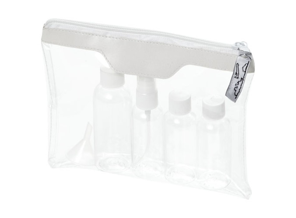 Set di flaconi da viaggio Munich approvato dalle compagnie aeree