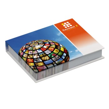 Set di foglietti e segnapagina Combi con copertina rigida
