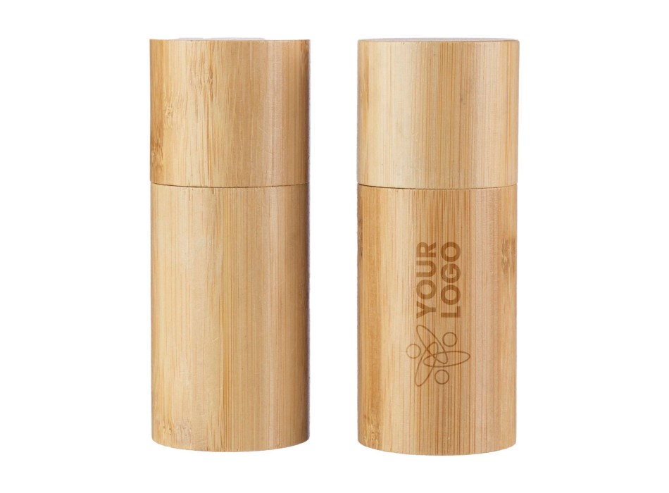 Set di macinini sale e pepe Christine | Bambù | 2 pz