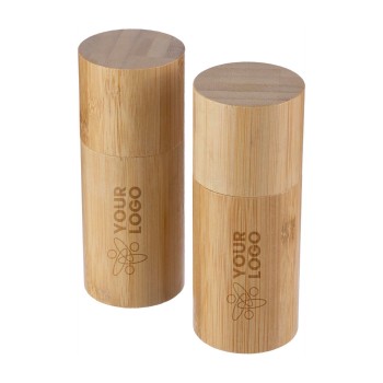 Set di macinini sale e pepe Christine | Bambù | 2 pz