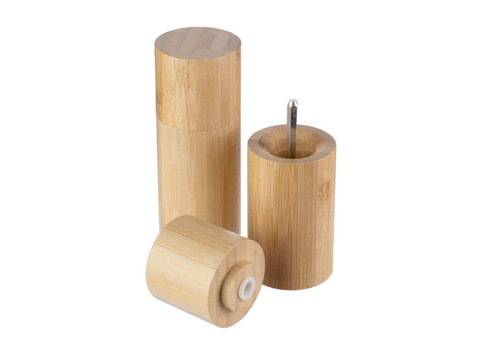 Set di macinini sale e pepe Christine | Bambù | 2 pz