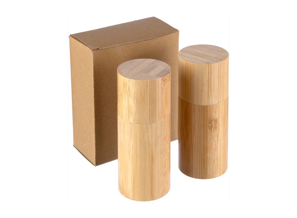 Set di macinini sale e pepe Christine | Bambù | 2 pz