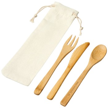 Set di posate Celuk in bambù