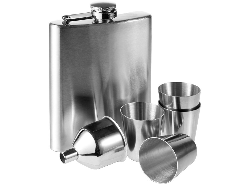Set Fiaschetta in acciaio inox Brittany