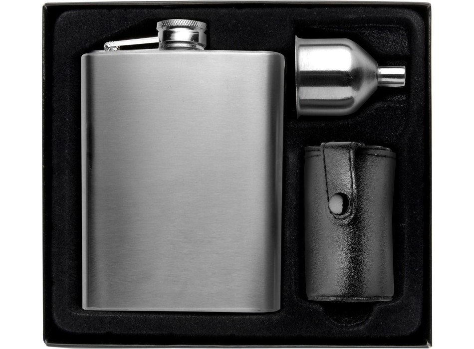 Set Fiaschetta in acciaio inox Brittany